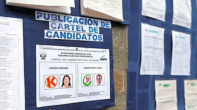 Peru votes in tight presidential run-off in test of Latin America's rightward shift