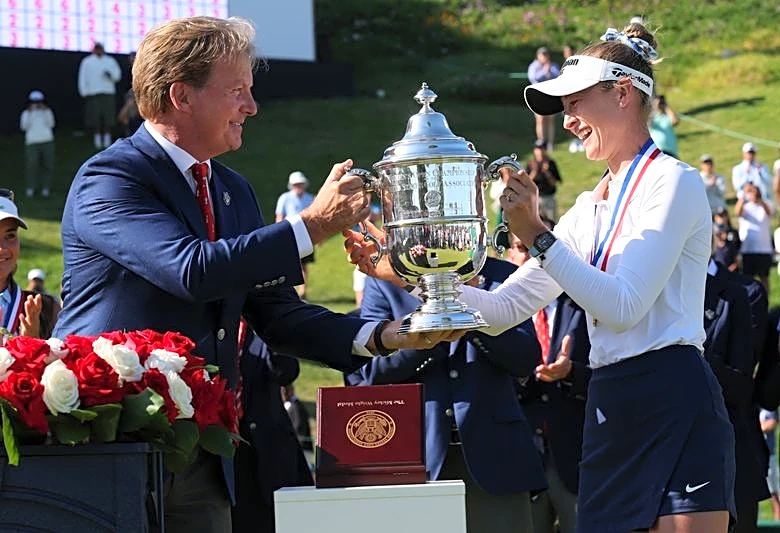 Nelly Korda captures U.S. Women's Open as dream year continues