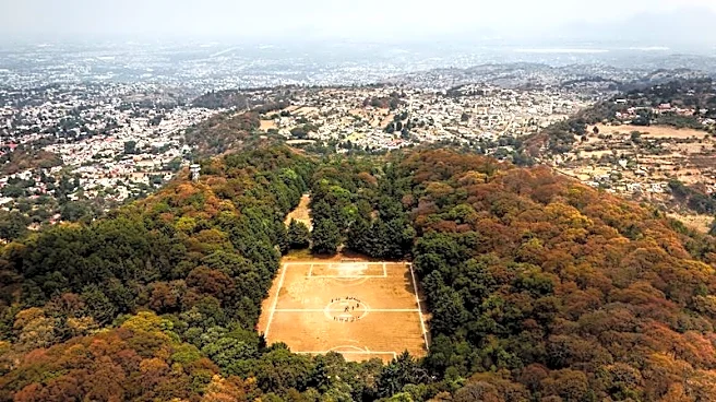 In Mexico, soccer is played wherever space permits