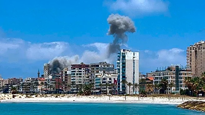 Israel launches deadly strikes on Lebanon's Tyre after warning