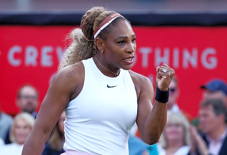 Serena is back - American great returns to court at Queen's