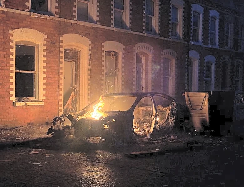 Anti-immigrant violence erupts across Belfast after knife attack