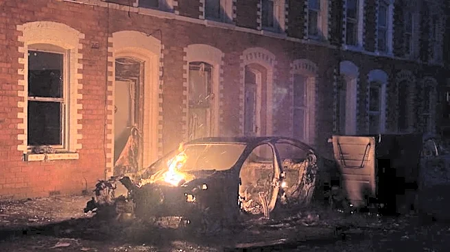 Anti-immigrant violence erupts across Belfast after knife attack