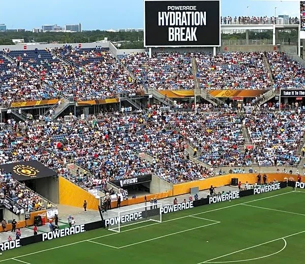 Soccer-World Cup waterbreaks offer lucrative opportunity for broadcasters