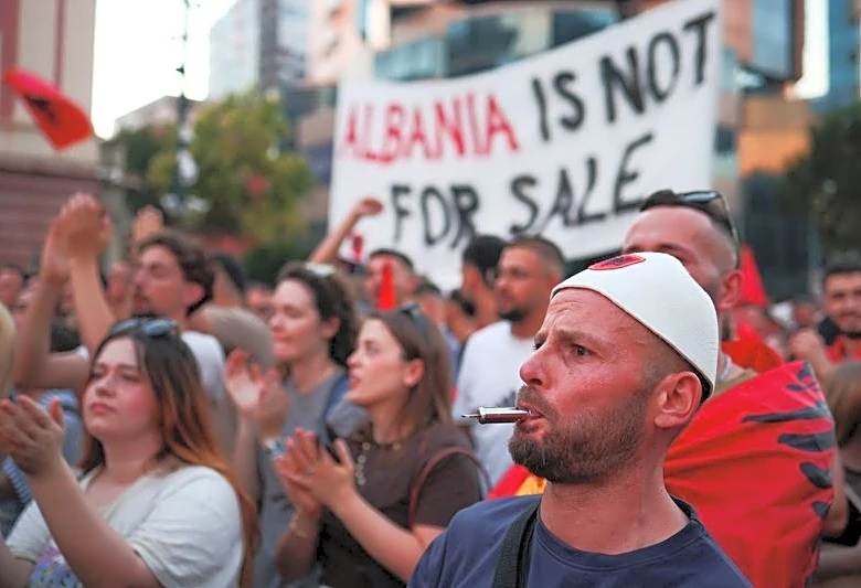 Albania protests swell as opposition to Kushner resort persists