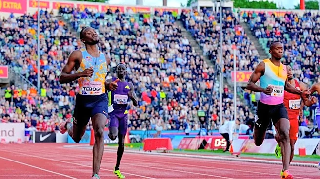 Athletics-Tebogo spoils Gout's debut, Dos Santos and rising star Lutkenhaus rule Oslo