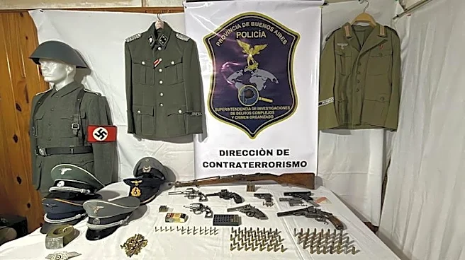 Nazi arsenal seized from Argentine vendor's home