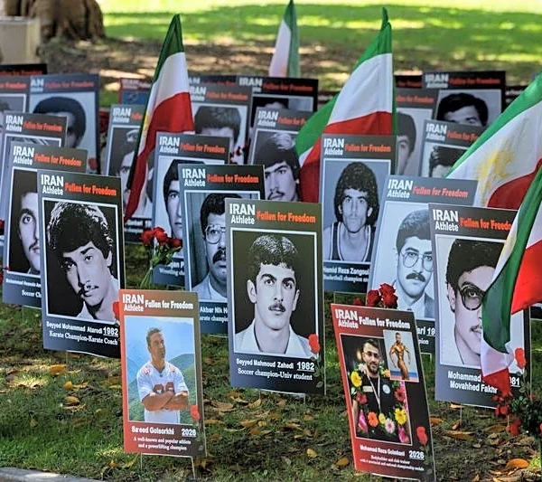 Soccer-Protesters call on FIFA to kick Iran out of World Cup, citing regime involvement