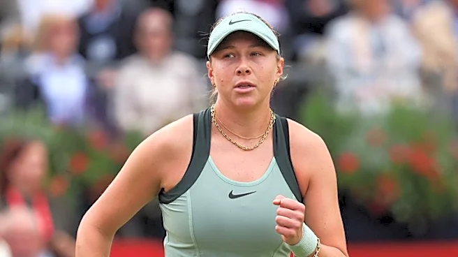 Americans Amanda Anisimova, Iva Jovic cruise into London quarters