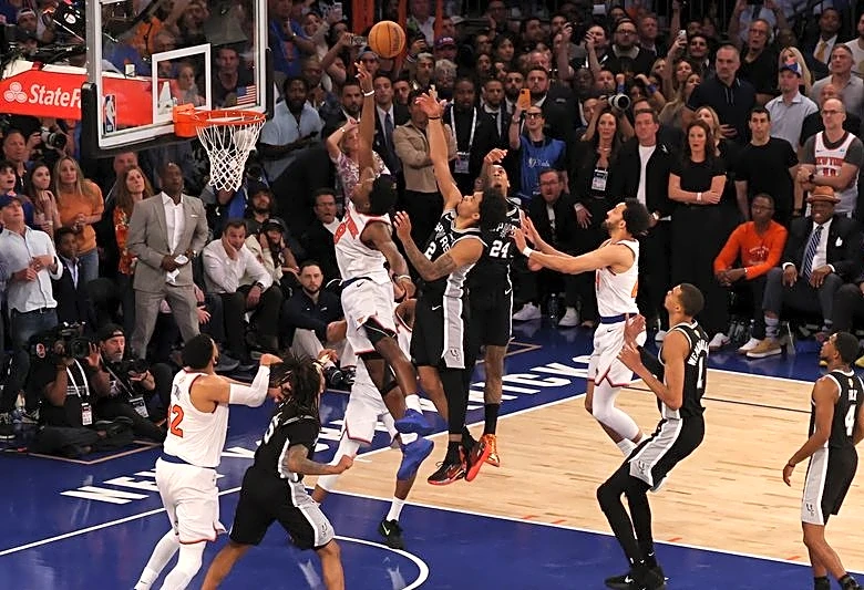Basketball-Anunoby's game-winner biggest play in Knicks history, says coach Brown