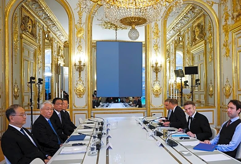 China joins Macron-led video call in rare economic talks ahead of G7 summit in France