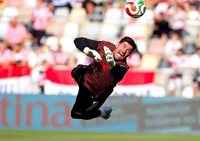 Soccer-Belgium keeper Courtois thinking about retiring from national team after World Cup