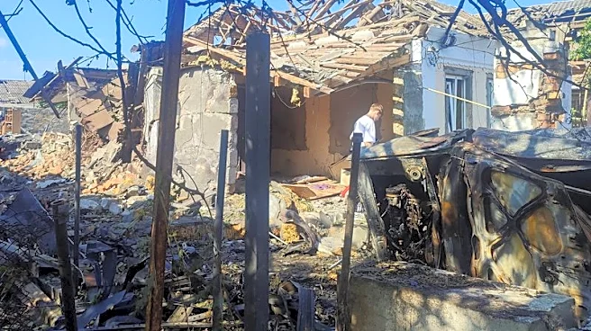 Ukraine and Russia trade overnight drone strikes, officials say