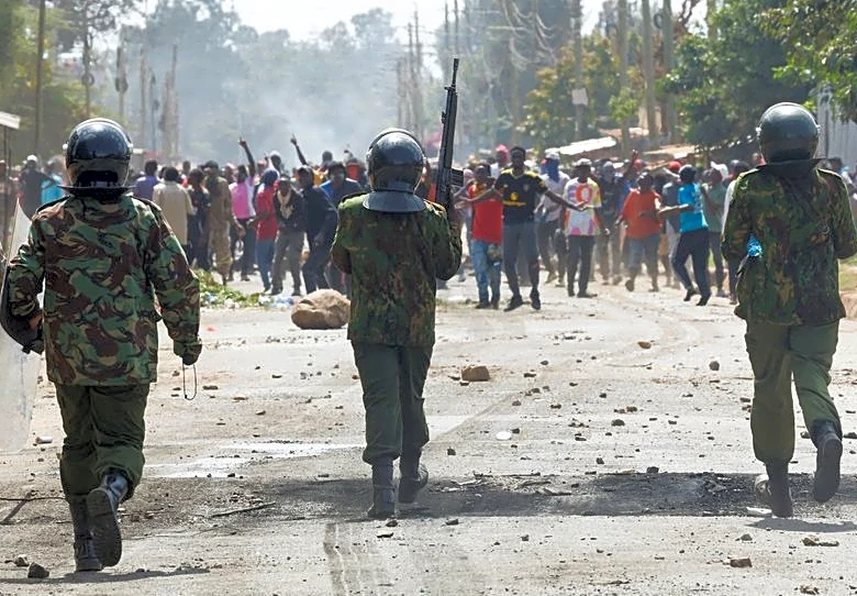 Kenyan killed at protest against US Ebola facility was a teenager, relative says