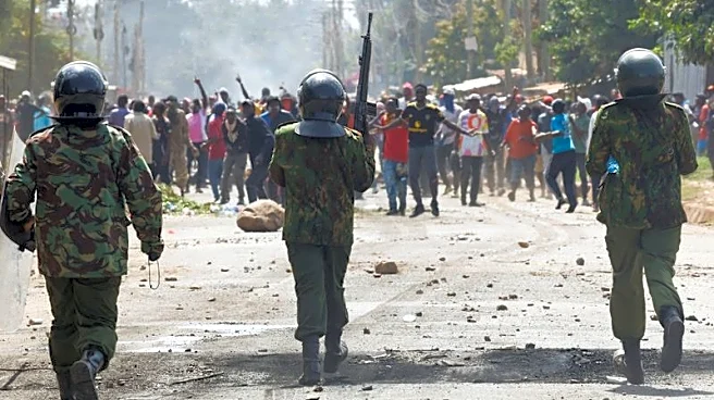 Kenyan killed at protest against US Ebola facility was a teenager, relative says