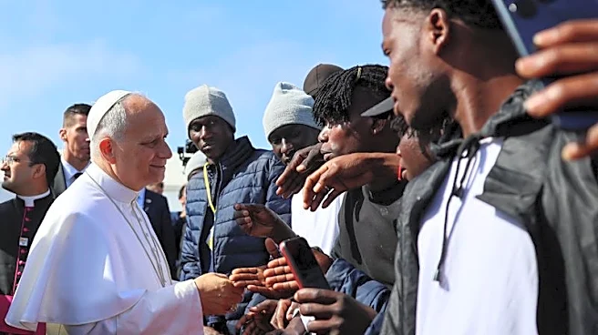 Pope Leo warns Europe’s migrant traffickers to repent or face hell