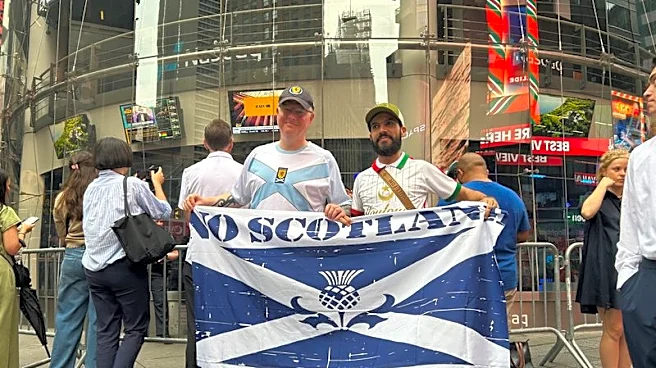 Soccer-World Cup fans caught up in SpaceX IPO spectacle in New York