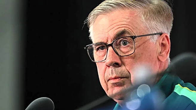 Soccer-Fear can keep Brazil on World Cup red alert, Ancelotti says
