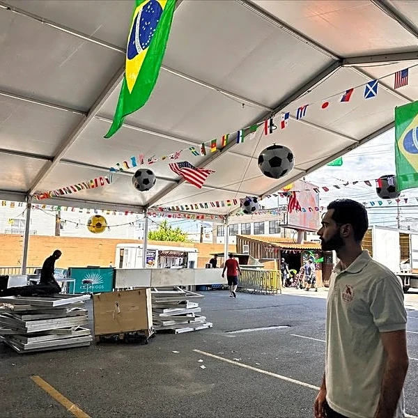 Soccer-In Newark's Brazilian hub, bar owners prepare for World Cup crowds and, maybe, ICE