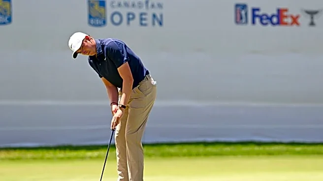 In pro debut, Ben James holds 36-hole lead at Canadian Open