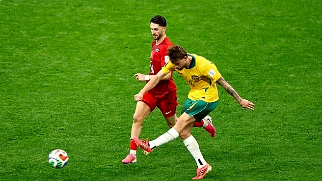 Soccer-Australia win 2-0 to spoil Turkey's return to World Cup stage