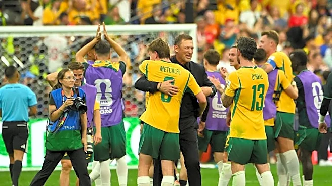 Soccer-Australia stun Turkey with defensive masterclass at World Cup