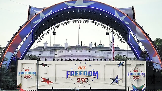 Trump hosts White House cage fights amid war and political scrutiny