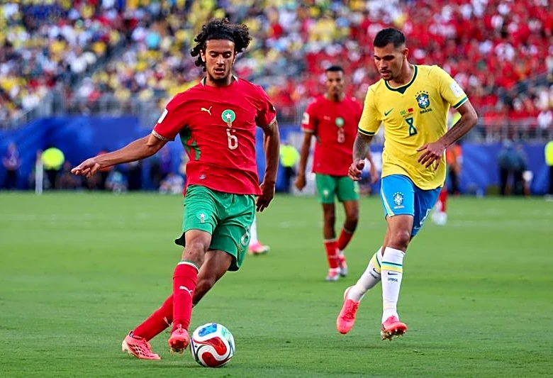 Soccer-Teenage prodigy Bouaddi strides imperiously onto World Cup stage
