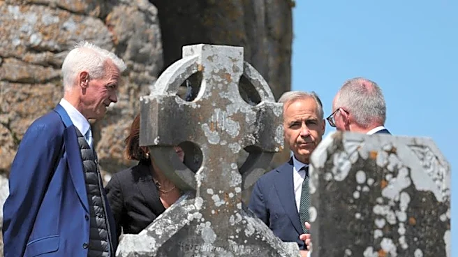 Canadian Prime Minister Carney visits grandparents' Irish village on eve of G7