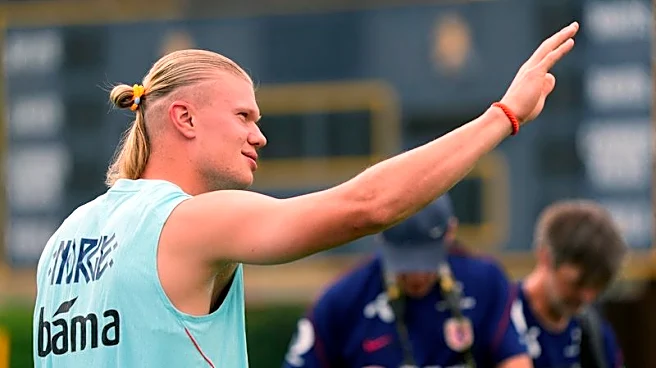 Soccer-Norway's Haaland aiming to extend his goal-scoring rampage against Iraq
