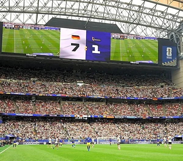 Soccer-Germany's World Cup universe back in order with demolition of Curacao