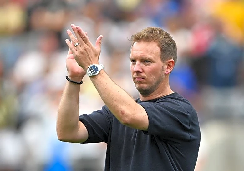 Soccer-Nagelsmann wants to keep German train on the move after big win
