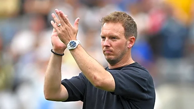 Soccer-Nagelsmann wants to keep German train on the move after big win