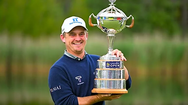 Fifteen-year pro Bud Cauley collects first PGA Tour title at rainy Canadian Open