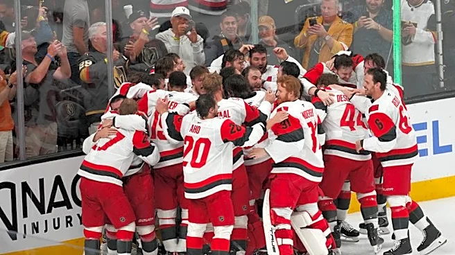 NHL-Hurricanes beat Golden Knights to win second Stanley Cup title, Staal named playoff MVP