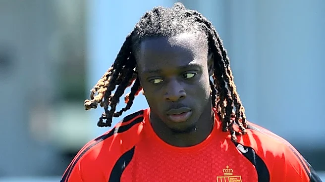 Soccer-Belgium baby dilemma for father-to-be Doku