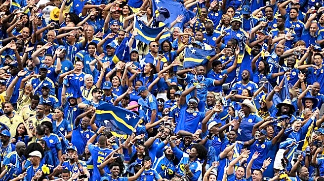 Soccer-Curacao fans take heavy defeat in their stride as World Cup delight undimmed
