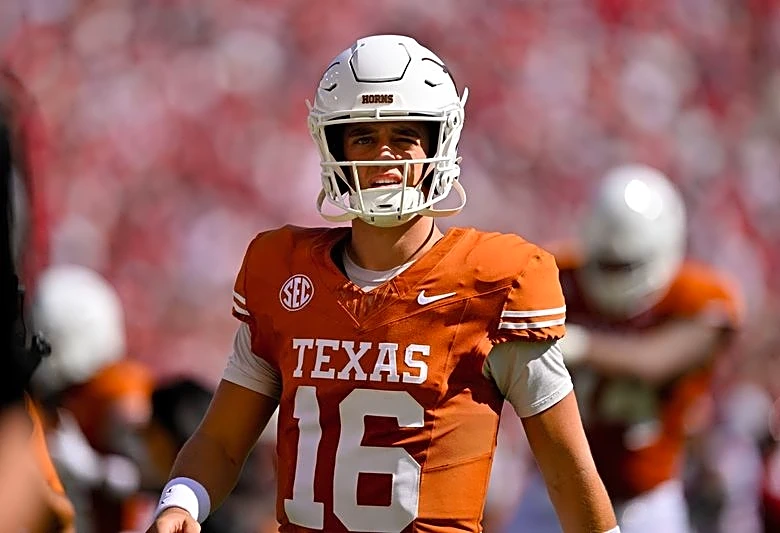 Coach 'wouldn't be surprised' if Arch Manning stays two more seasons at Texas