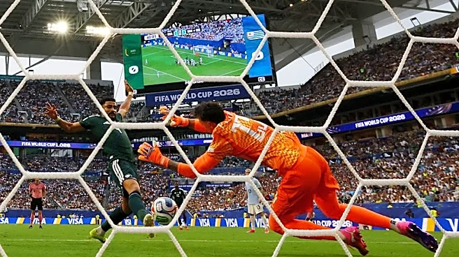 Soccer-Goalkeepers at fault as Uruguayan persistence and Saudi patience go in vain