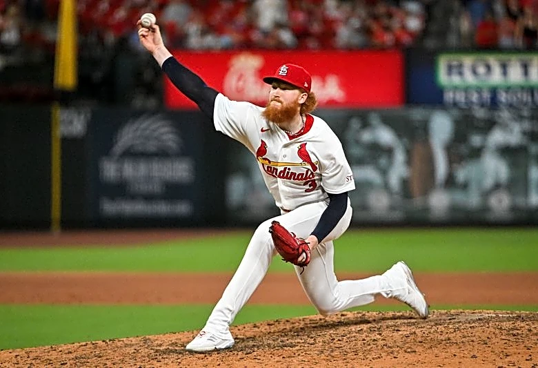 MLB roundup: Cardinals' Dustin May fires 1-hit shutout vs. Padres