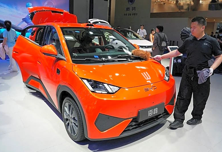 China's BYD ramps up battery production in Brazil