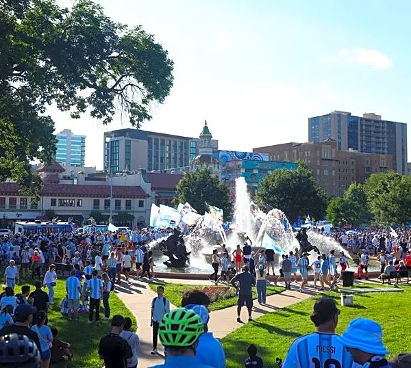 Soccer-Kansas City barbecue meets Argentine asado as World Cup fans arrive