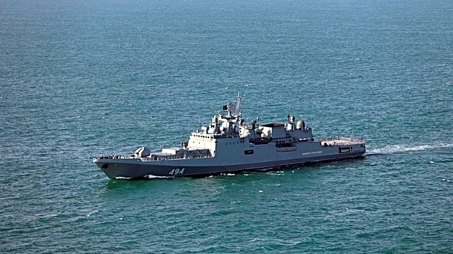 Russian frigate fires warning shots near UK waters to avert yacht collision
