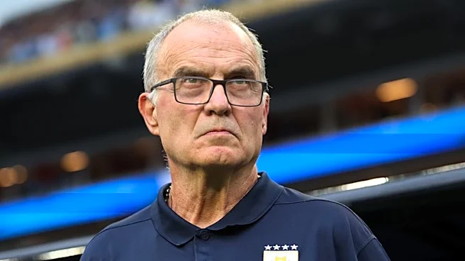 Soccer-'I'm no model', Bielsa hits out in defence of unorthodox picture pose