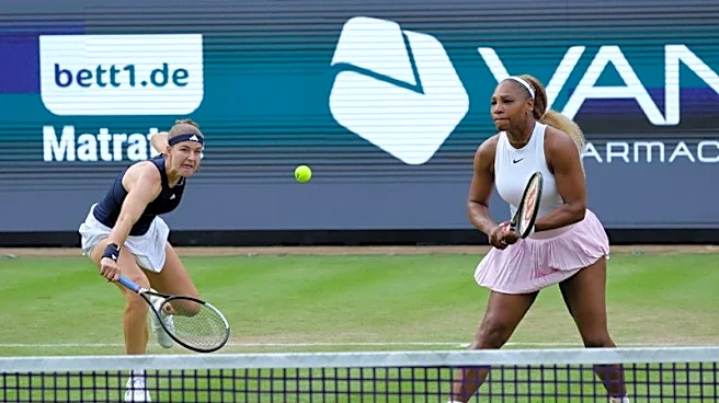 WTA roundup: Serena Williams loses first-round doubles match in Berlin