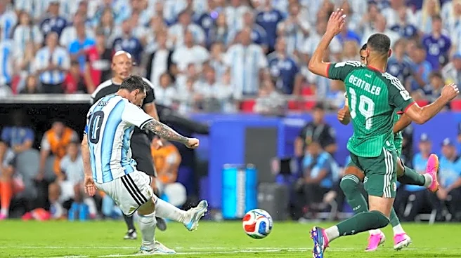 Soccer-Messi reaffirms enduring importance with World Cup hat-trick