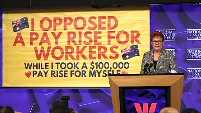 Australian right-wing leader Pauline Hanson says multiculturalism has failed
