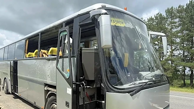 Russia accuses Ukraine of attacking bus carrying schoolchildren, Kyiv denies it
