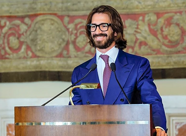 Ray-Ban heir Leonardo Maria Del Vecchio steps into the spotlight