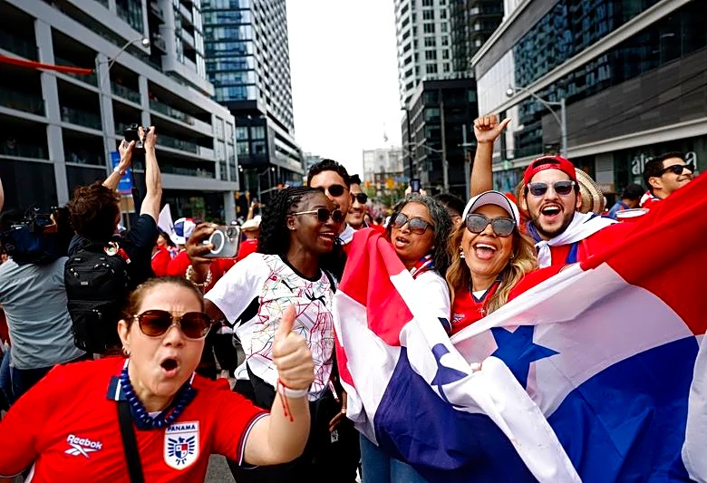 Soccer-Ghana, Panama fans throng Toronto streets ahead of World Cup clash